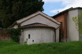 Abside - Chiesa di Sant'Eusebio a SolonghelloFrazione Fabiano