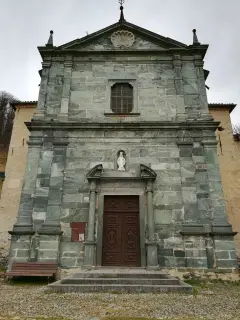 Facciata - Chiesa della Madonna delle Grazie a SordevoloFrazione Verdobbio