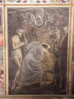 Parete Gaudenziana - Discesa agli Inferi - Chiesa di Santa Maria delle Grazie a Varallo