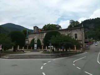 Vista - Chiesa di Santa Maria delle Grazie a Varallo