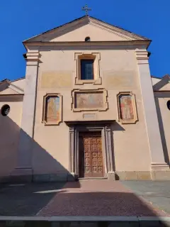 Facciata - Parrocchiale Nuova dei Santi Filippo e Giacomo a Verzuolo