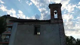 Fianco e campaniletto - Cappella di San Rocco a Villanova Mondovì