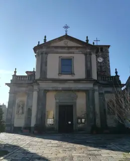 Facciata - Parrocchiale di San Giorgio a Zimone