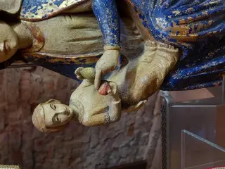 Statua Madonna col Bambino - Chiesa Museo di San Giovanni a Asti