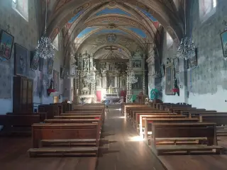 Interno - Parrocchiale di San Vittore a Challand-Saint-VictorFrazione Isollaz