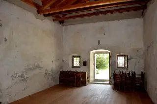 Controfacciata - Cappella di San Massimo a Challand-Saint-VictorFrazione Viran