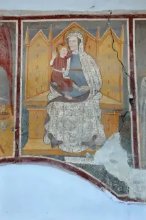 Madonna col Bambino - Cappella di San Massimo a Challand-Saint-VictorFrazione Viran