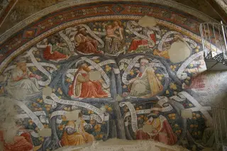 Affresco Albero di Jesse - Ex Chiesa di San Marco a Vercelli