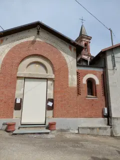 Facciata - Chiesa di San Pietro di Novelle a Monteu RoeroFrazione Occhetti
