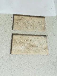 Lapidi - Santuario di Santa Maria delle Grazie a FubineFrazione Conserra