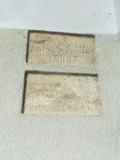 Lapidi - Santuario di Santa Maria delle Grazie a FubineFrazione Conserra
