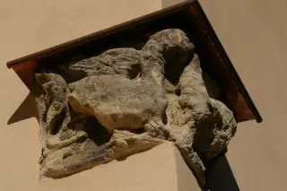 Fregio - Parrocchiale di Santa Maria delle Ghiare a Castello di Annone