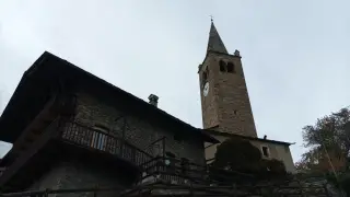 Campanile - Parrocchiale di Sant'Ilario a Gignod