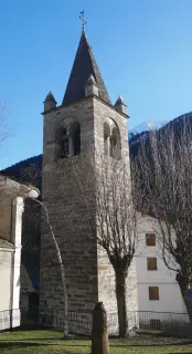 Campanile - Parrocchiale dell' Assunta a Etroubles