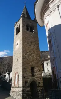 Campanile - Parrocchiale dell' Assunta a Etroubles