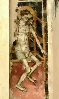 Affreschi - Chiesa di Santa Maria al Castello a Manta