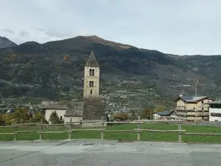 Vista - Chiesa o cappella di Sainte-Marie Madeleine de Villa a GressanFrazione La Madeleine