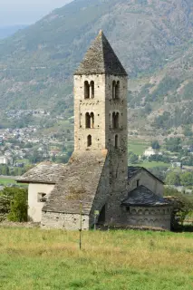 Campanile - Chiesa o Cappella di Sainte-Marie Madeleine de Villa a GressanFrazione La Madeleine