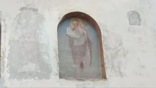 Affresco - Chiesa di Saint-Jean de Chevrot a GressanFrazione Chevrot