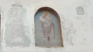 Affresco - Chiesa di Saint-Jean de Chevrot a GressanFrazione Chevrot