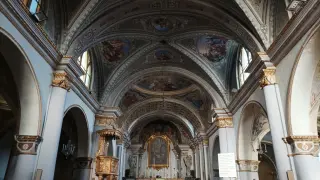 Interno - Parrocchiale di San Pietro in Vincoli a Lanzo Torinese