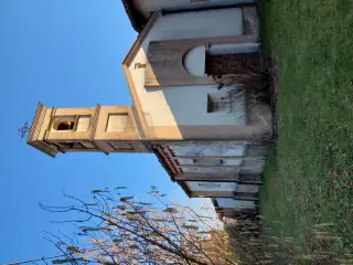 Facciata e fianco - Chiesa di Santa Maria Maddalena a RefrancoreFrazione Borgo Maddalena