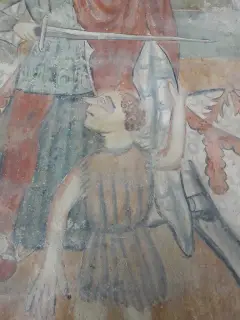 San Martino particolare - Chiesa Cimiteriale di San Martino a Montafia