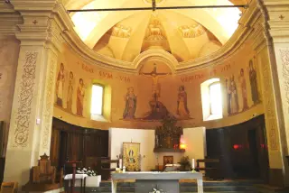 Interno - Parrocchiale di San Nicola a La Thuile