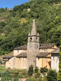 Vista - Parrocchiale di San Rocco a Lillianes