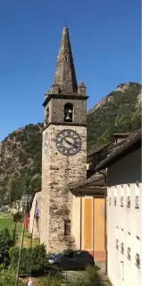 Campanile - Parrocchiale di San Rocco a Lillianes