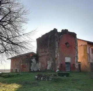 Vista - Pieve di Santa Maria in Camoieda a Castellazzo Novarese