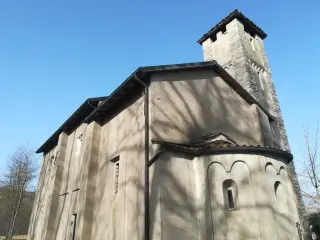 Abside - Chiesa della Madonna della Neve o San Pietro a CureggioFrazione Marzalesco