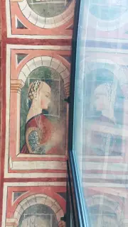 Affreschi del sottarco - Ex Oratorio di San Martino a CasalinoFrazione Ponzana