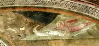 Affresco - Cappella del Castello a Saliceto