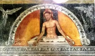 Affresco - Cappella di San Sebastiano a Sale San Giovanni