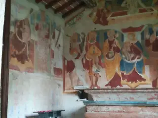 Affreschi - Oratorio di San Pietro a Terdobbiate