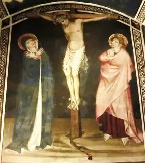 Affresco - Cappella del Castello a Manta