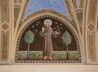 San Francesco - Chiesa di San Martino a CaltignagaFrazione Morghengo