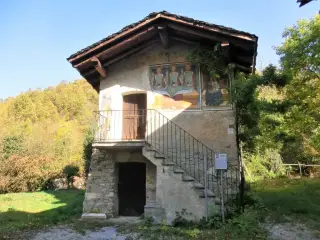 Vista - Ospizio della Trinità a Valgrana
