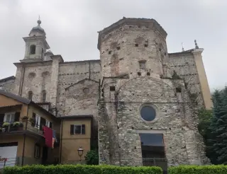 Vista - Battistero di San Giovanni a GaressioFrazione Borgo Maggiore