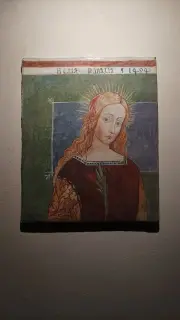 Affresco Beata Panacea - Parrocchiale di Sant'Antonio Abate a Quarona