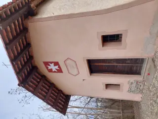 Facciata - Cappella di San Giacomo di Ruspaglia a San Giorgio Canavese