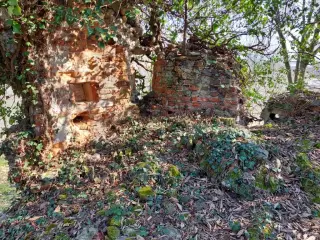 Interno verso abside - Resti della Cappella di San Giacomo a Scarmagno