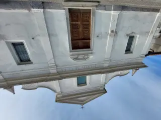 Facciata - Chiesa di San Giovanni Evangelista a Torre Canavese