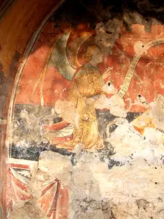 Affreschi - Cappella di San Brizio a BuscaFrazione Morra San Giovanni