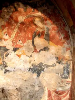 Affreschi - Cappella di San Brizio a BuscaFrazione Morra San Giovanni