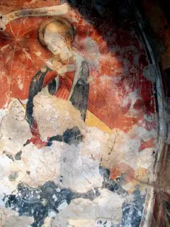 Affresco - Cappella di San Brizio a BuscaFrazione Morra San Giovanni