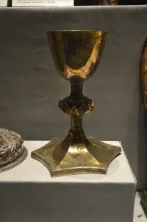Calice XV secolo - Parrocchiale di San Lorenzo a Pre-Saint-Didier