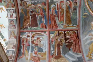 Scene della vita di Maria - Chiesa di Santa Maria delle Grazie a Vicolungo