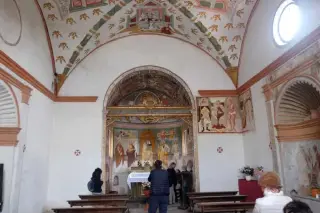 Interno - Chiesa di Santa Maria delle Grazie a Vicolungo